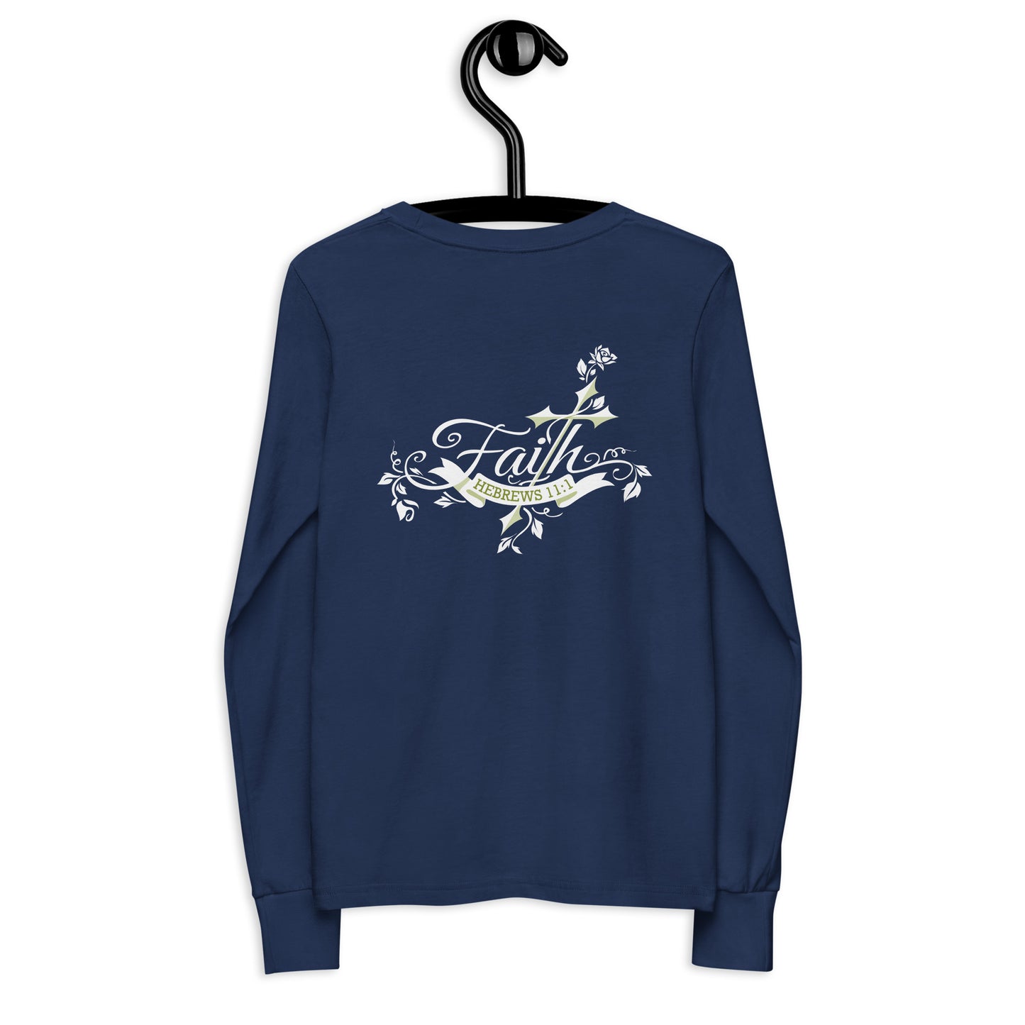 Faith - Youth long sleeve tee - View All Colors